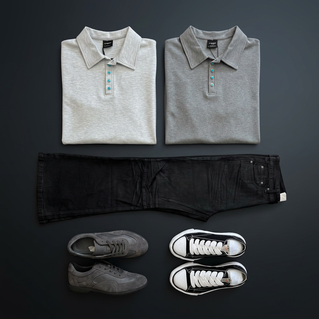 Heather Polo Duo Capsule